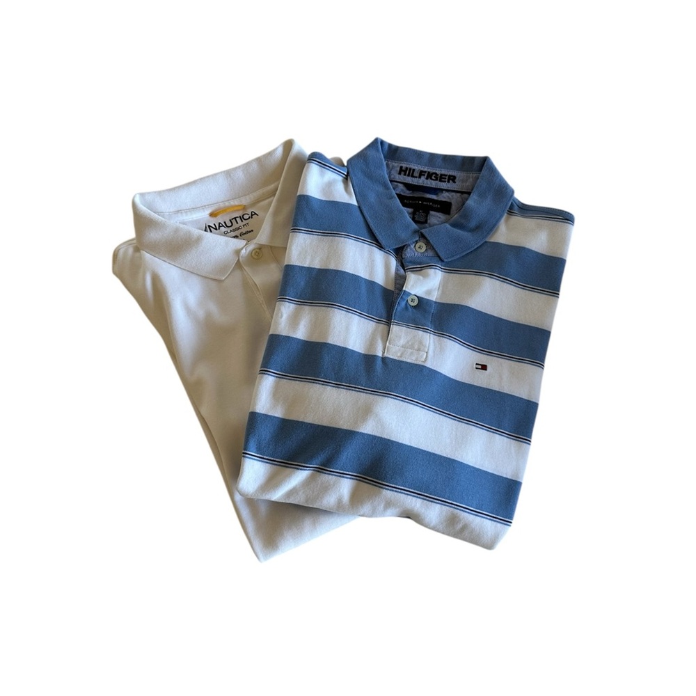 Bundle of Tommy Hilfiger and Nautica Polo Shirt - Picture 1 of 4